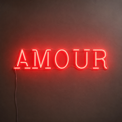 Amour LED Neon Sign Wall Neon Sign - 02 High-Converting Product Image