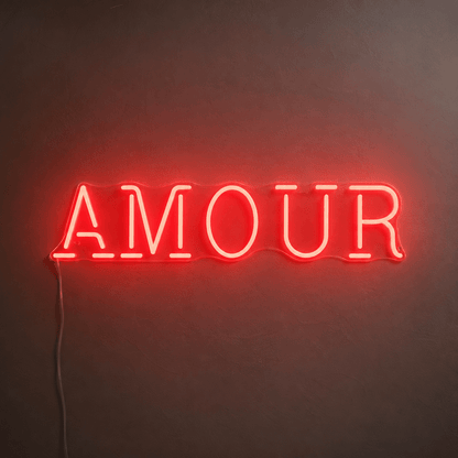 Amour LED Neon Sign Wall Neon Sign - Shineneon
