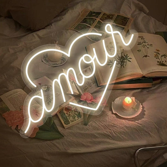 Amour Led Sign Business Neon Sign