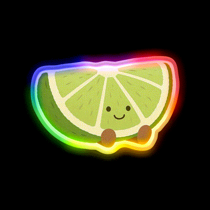 Amusables Lime Led Neon Sign Chinese Food Rgb Color