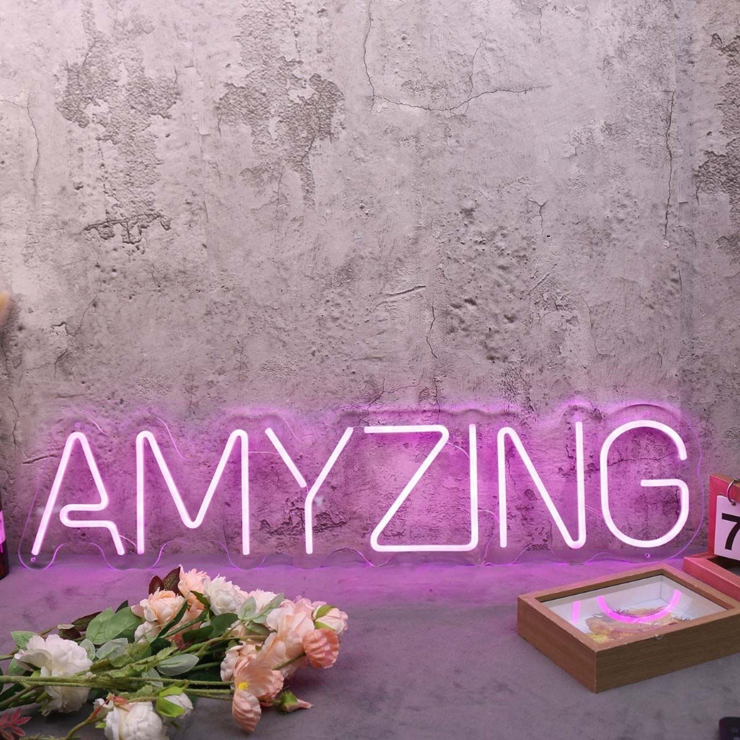 Amyzing Pink Led Neon Sign - Shineneon