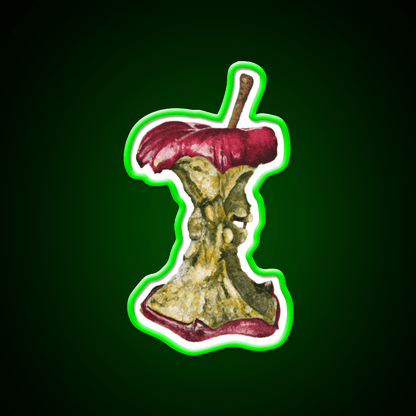An Apple A Day Snack Food Led Neon Sign Rgb Color - Shineneon