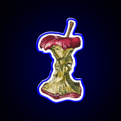 An Apple A Day Snack Food Led Neon Sign Rgb Color - Shineneon