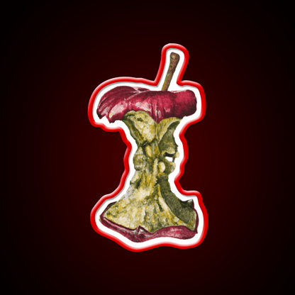 An Apple A Day Snack Food Led Neon Sign Rgb Color - Shineneon