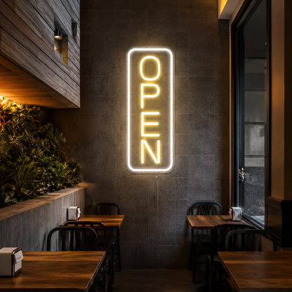 An Open Is Lit Wall Decor LED Neon Sign - 01 Original Product Image