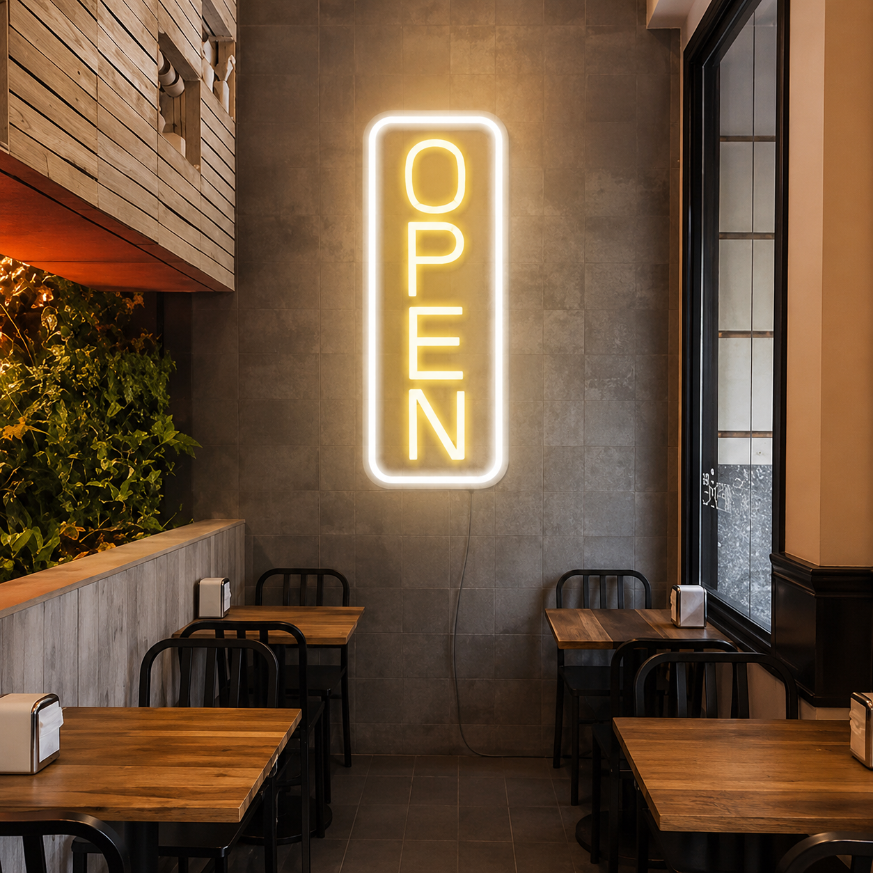 An Open Is Lit Wall Decor LED Neon Sign - 02 High-Converting Product Image
