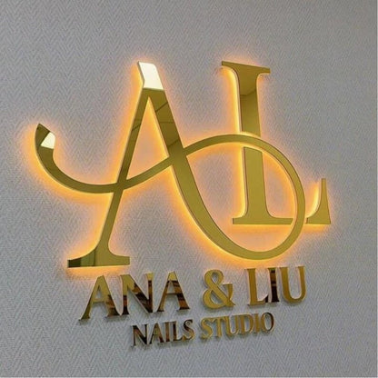 Ana Liu Nails Studio 3D Backlit Channel Letters Led Light Sign - Shineneon