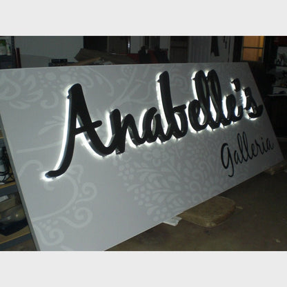 Anabelles Galleria 3D Backlit Channel Letters Led Light Sign - Shineneon