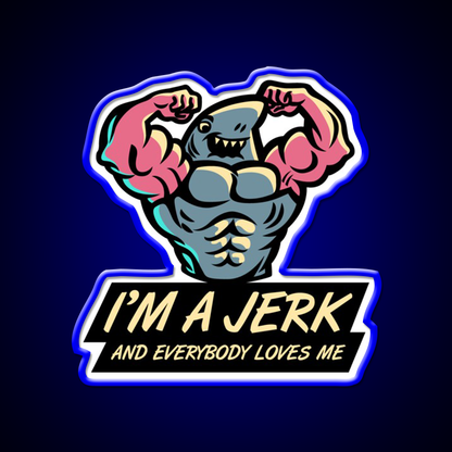 Anchor Arms Gym Fitness Led Neon Sign Rgb Color