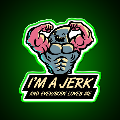 Anchor Arms Gym Fitness Led Neon Sign Rgb Color