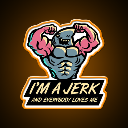 Anchor Arms Gym Fitness Led Neon Sign Rgb Color