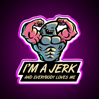 Anchor Arms Gym Fitness Led Neon Sign Rgb Color