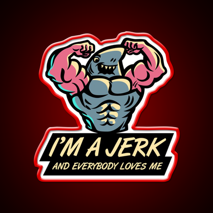 Anchor Arms Gym Fitness Led Neon Sign Rgb Color