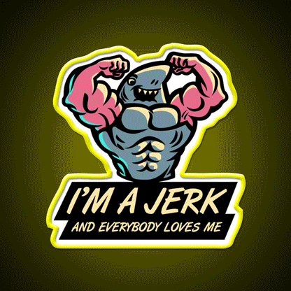 Anchor Arms Gym Fitness Led Neon Sign Rgb Color