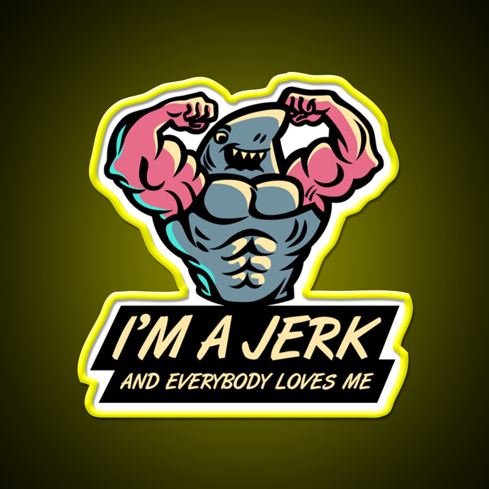 Anchor Arms Gym Fitness Led Neon Sign Rgb Color