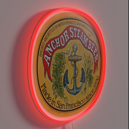 Anchor Brewing Merchandise Rgb Led Neon Sign - Shineneon
