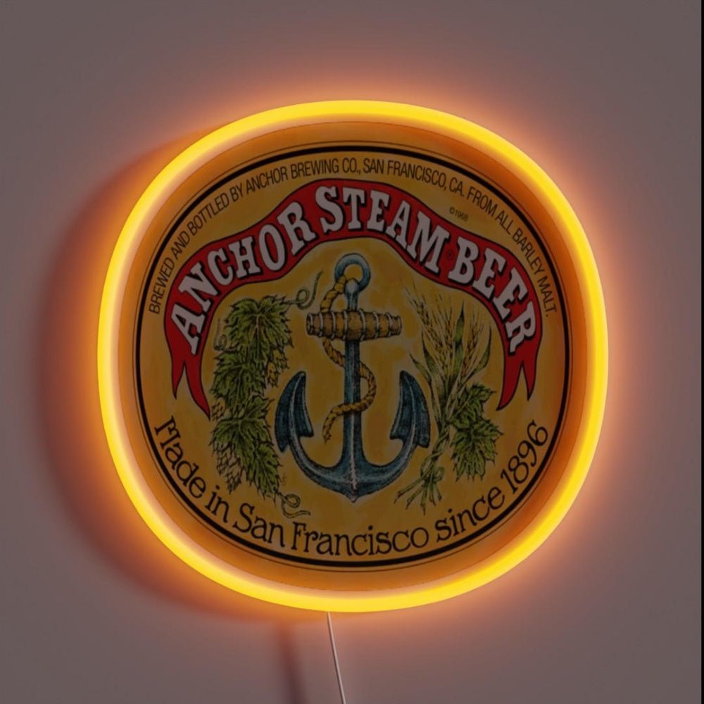 Anchor Brewing Merchandise Rgb Led Neon Sign - Shineneon