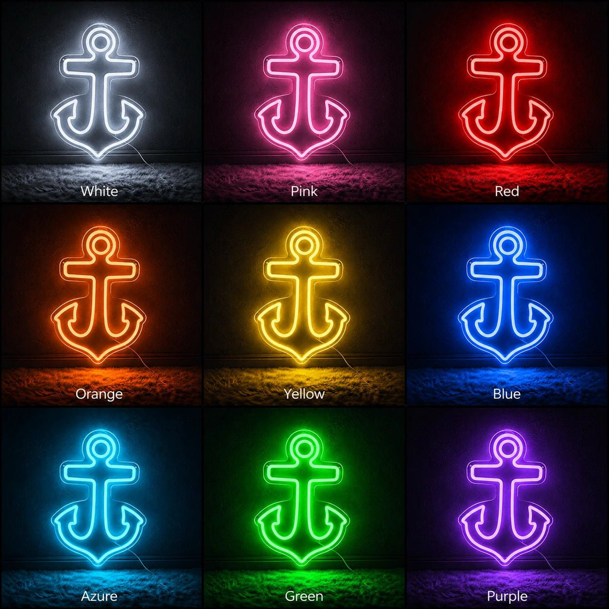 Anchor LED Neon Sign - Shineneon