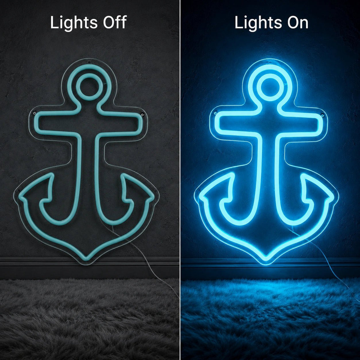 Anchor LED Neon Sign - Shineneon