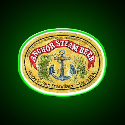 Anchor Steam Beer Bar Decor Led Neon Sign Rgb Color - LED neon sign view 8