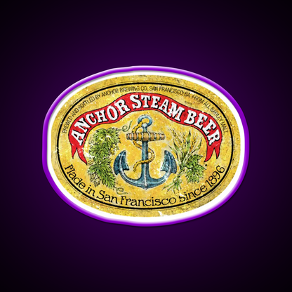 Anchor Steam Beer Bar Decor Led Neon Sign Rgb Color - LED neon sign view 9