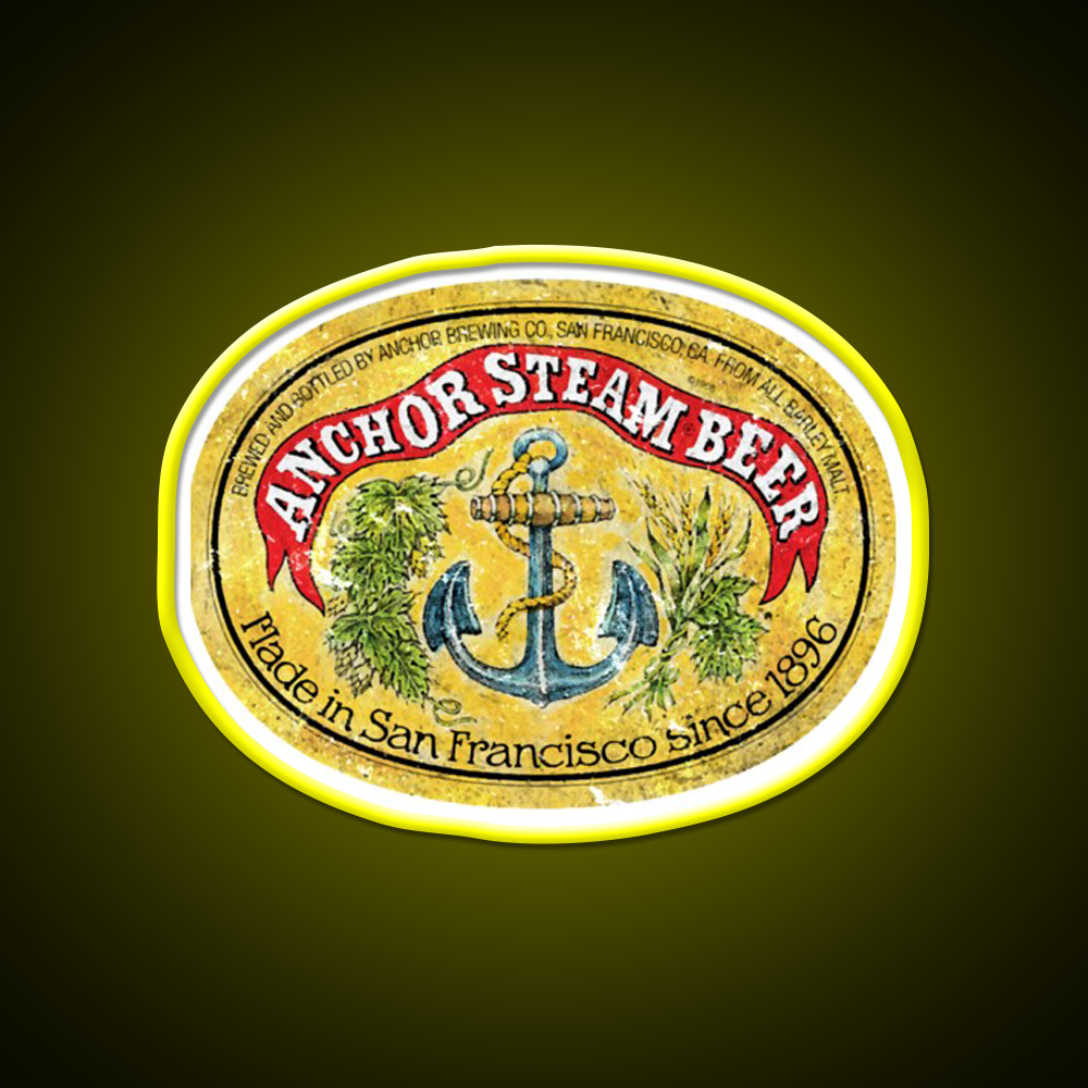 Anchor Steam Beer Bar Decor Led Neon Sign Rgb Color - LED neon sign view 7