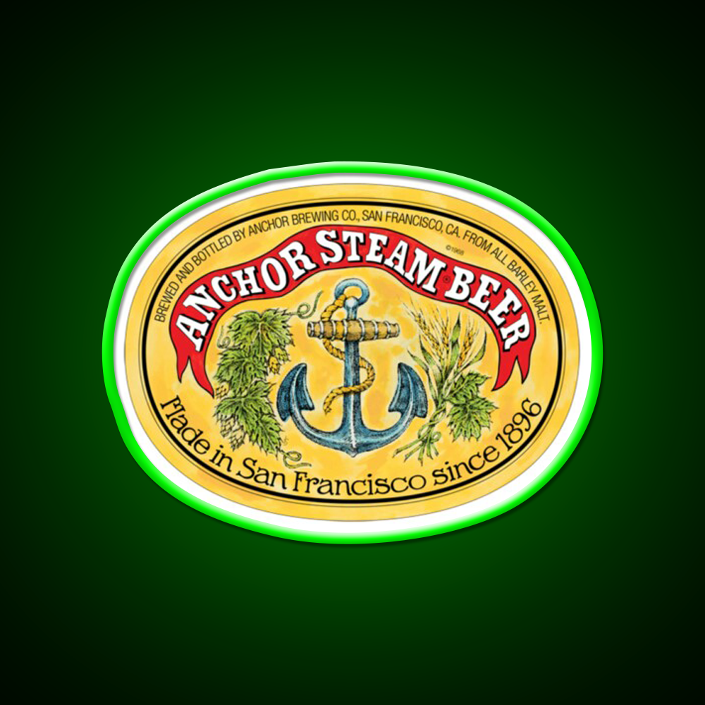 Anchor Steam Beer Classic Beer Bar Decor Led Neon Sign Business Neon Sign Rgb Color - LED neon sign view 8