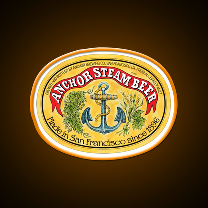 Anchor Steam Beer Classic Beer Bar Decor Led Neon Sign Business Neon Sign Rgb Color - LED neon sign view 6
