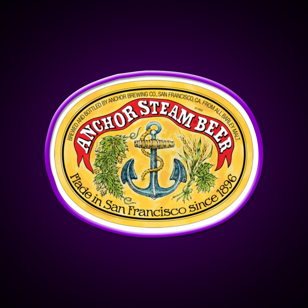 Anchor Steam Beer Classic Beer Bar Decor Led Neon Sign Business Neon Sign Rgb Color - LED neon sign view 9