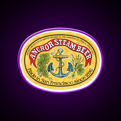 Anchor Steam Beer Classic Beer Bar Decor Led Neon Sign Business Neon Sign Rgb Color - LED neon sign view 9