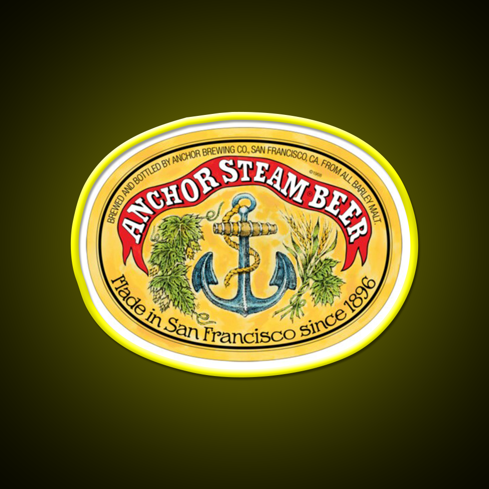 Anchor Steam Beer Classic Beer Bar Decor Led Neon Sign Business Neon Sign Rgb Color - LED neon sign view 7
