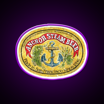 Anchor Steam Beer Classic Beer Bar Decor Led Neon Sign Rgb Color - LED neon sign view 9