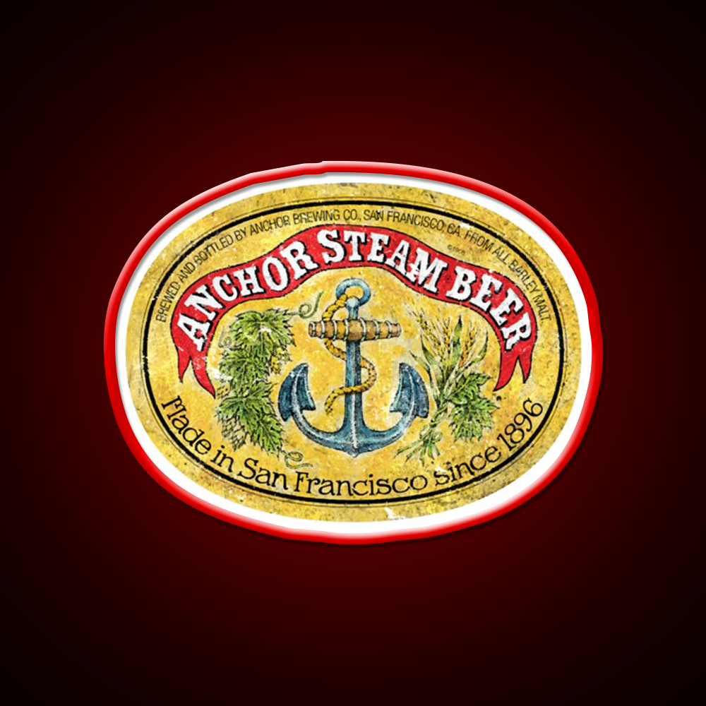 Anchor Steam Beer Classic Beer Bar Decor Led Neon Sign Rgb Color - LED neon sign view 10