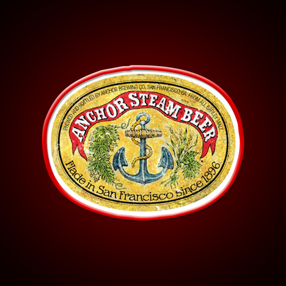 Anchor Steam Beer Classic Beer Bar Decor Led Neon Sign Rgb Color - LED neon sign view 10