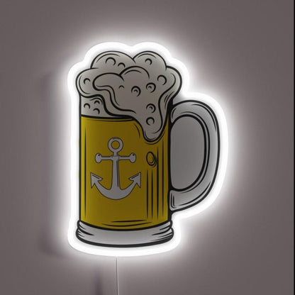 Anchor Steam Beer Pint Rgb Led Neon Sign - Shineneon