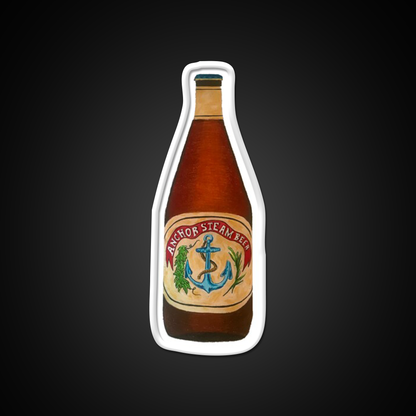 Anchor Steam Bottle Illustration Beer Bar Decor Led Neon Sign Rgb Color - LED neon sign view 11