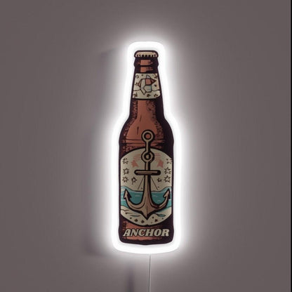 Anchor Steam Bottle Rgb Led Neon Sign - Shineneon