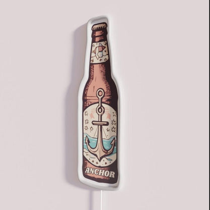 Anchor Steam Bottle Rgb Led Neon Sign - Shineneon