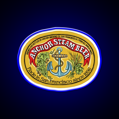 Anchor Steam Pop Beer Bar Decor Led Neon Sign Rgb Color - LED neon sign view 5