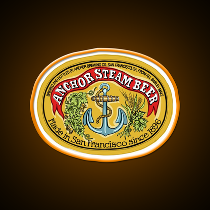 Anchor Steam Pop Beer Bar Decor Led Neon Sign Rgb Color - LED neon sign view 6