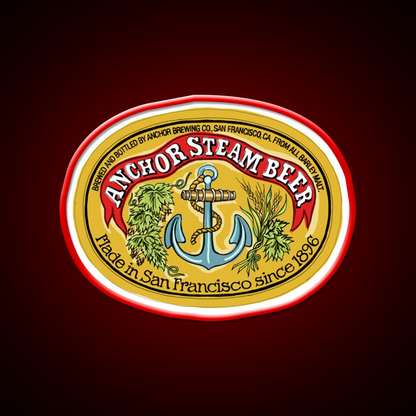 Anchor Steam Pop Beer Bar Decor Led Neon Sign Rgb Color - LED neon sign view 10