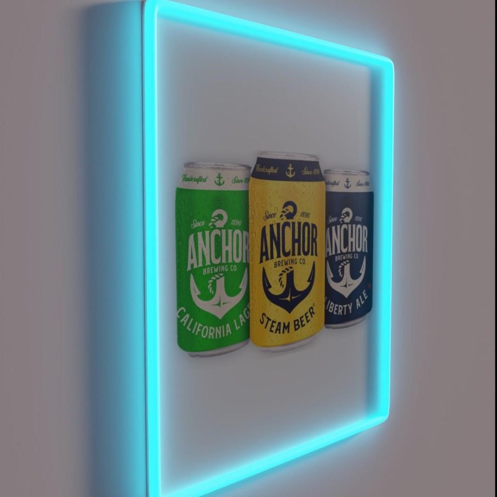 Anchor Steam Rgb Led Neon Sign Bar Wall Art - Shineneon