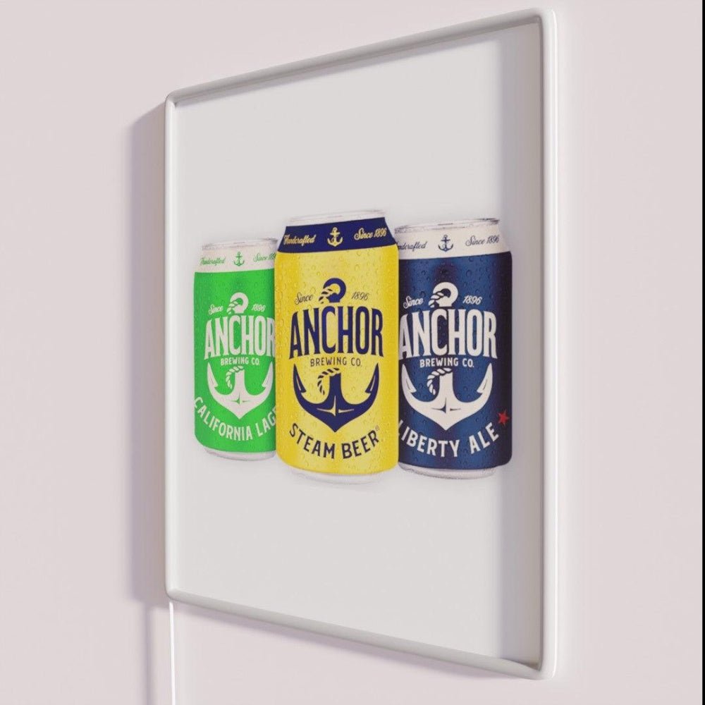 Anchor Steam Rgb Led Neon Sign Bar Wall Art - Shineneon
