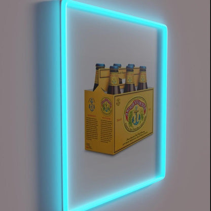 Anchor Steam Rgb Led Neon Sign Beer - Shineneon