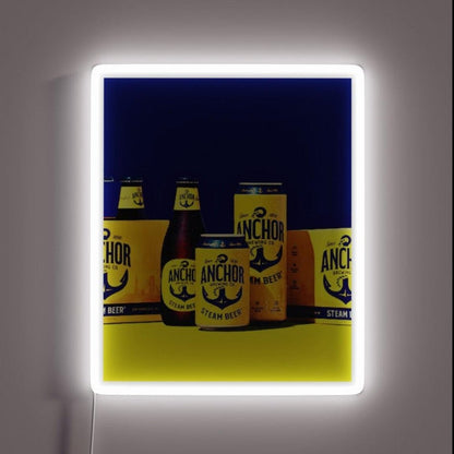 Anchor Steam Wine Rgb Led Neon Sign - Shineneon