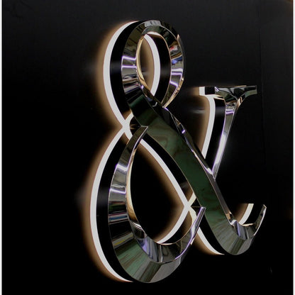 And 3D Backlit Channel Letters Led Light Sign - Shineneon