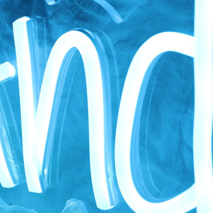 And It Begins Blue Led Neon Sign - Shineneon