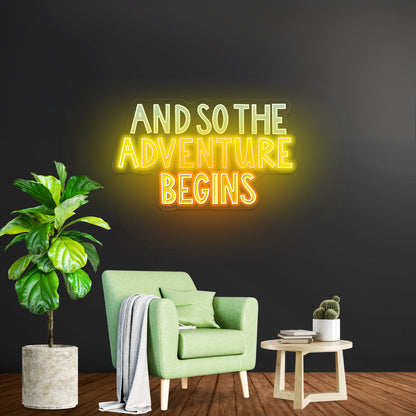 And So Being Young And Dipt In Folly I Fell In Love Neon Signs For Led Neon Signs Artwork