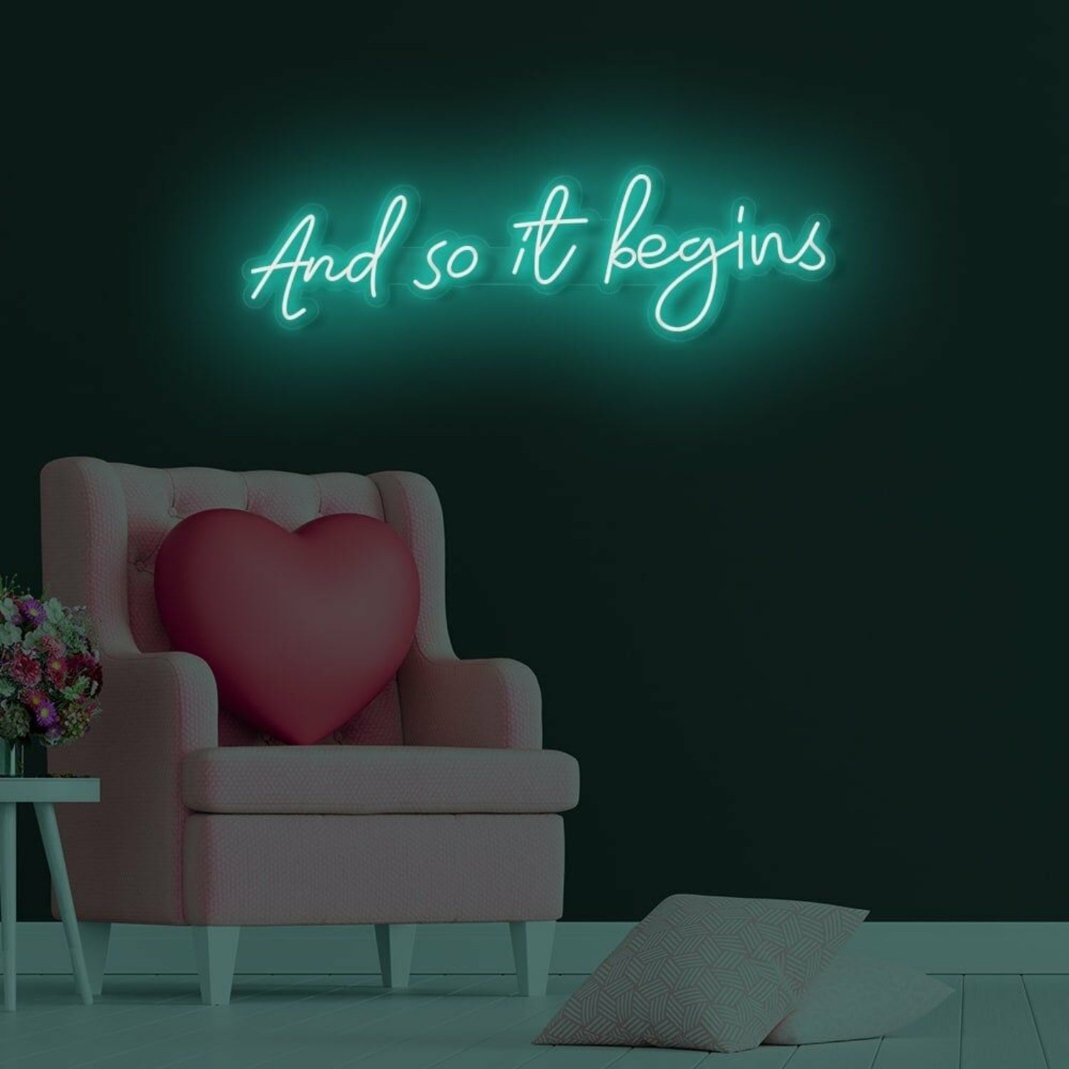 And So It Begins Led Neon Sign | Shineneon