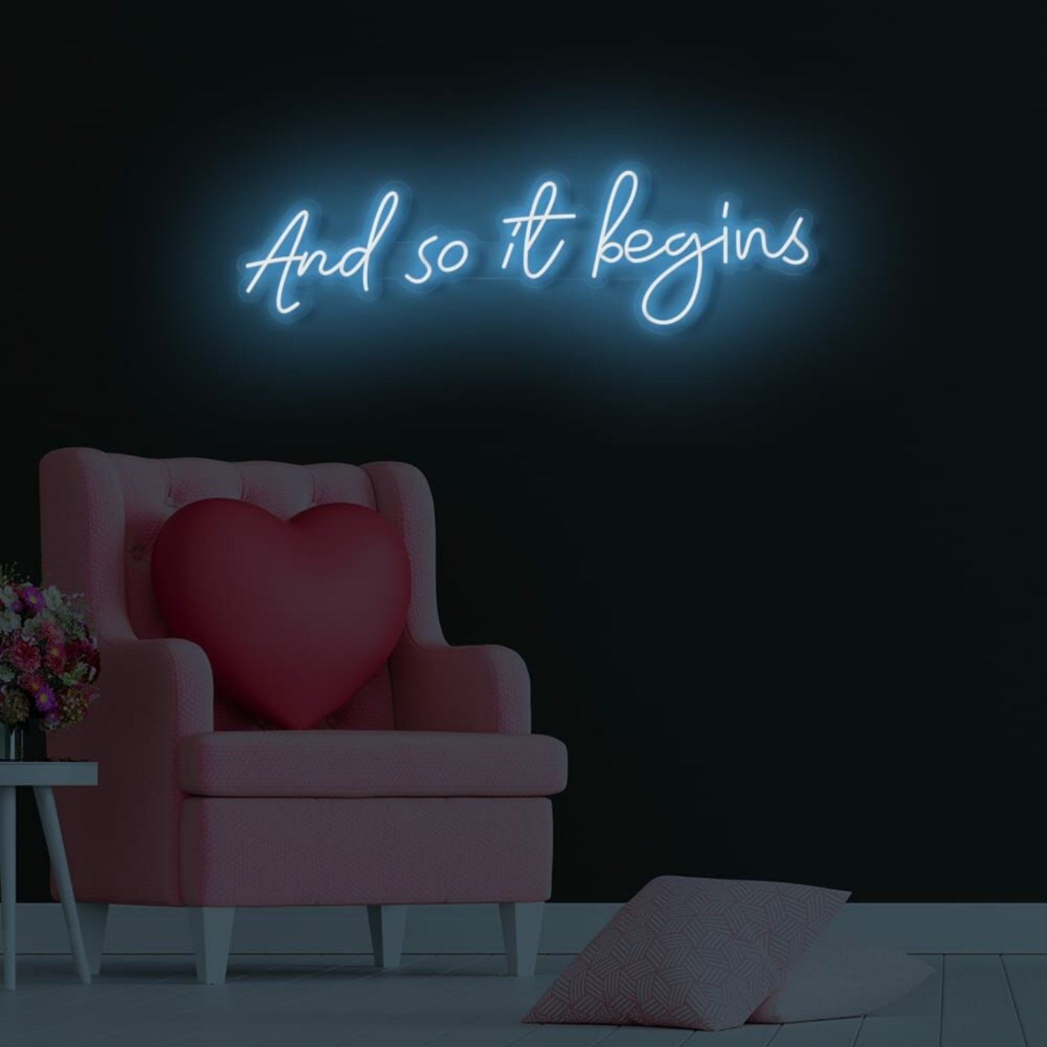 And So It Begins Led Neon Sign | Shineneon
